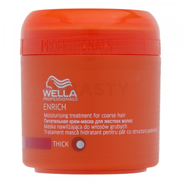 Wella Professionals Enrich Moisturising Treatment maska do włosów grubych 150 ml