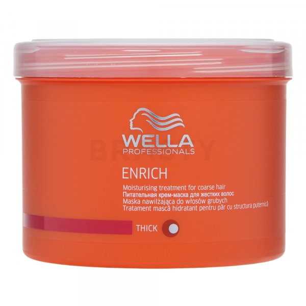 Wella Professionals Enrich Moisturising Treatment Haarmaske für raues Haar 500 ml