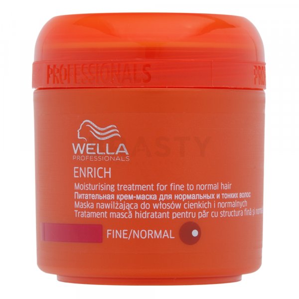 Wella Professionals Enrich Moisturising Treatment mască pentru păr fin si normal 150 ml