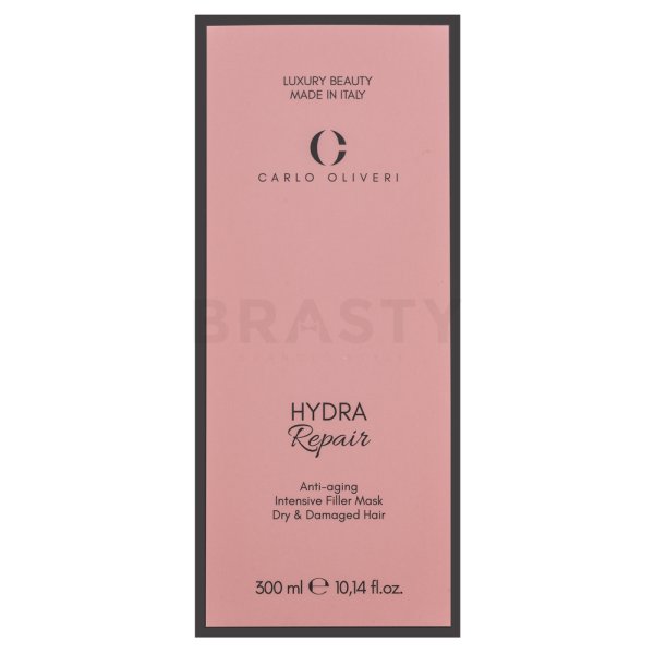 Carlo Oliveri Hydra Repair Anti-Aging Intensive Filler Mask Dry & Damaged Hair maska pre suché a poškodené vlasy 300 ml