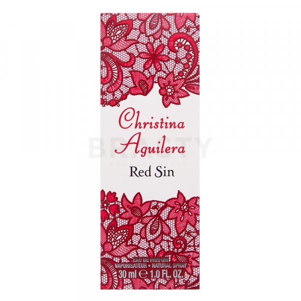 Christina Aguilera Red Sin woda perfumowana dla kobiet 30 ml