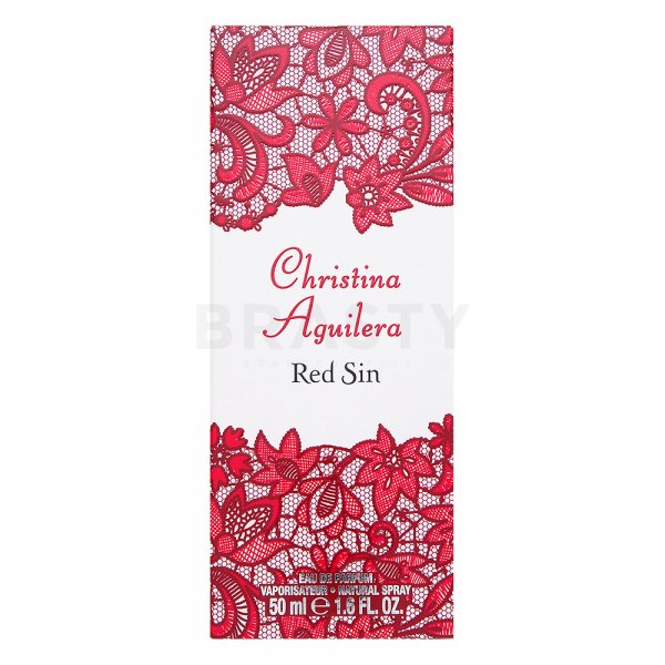 Christina Aguilera Red Sin parfémovaná voda pre ženy 50 ml