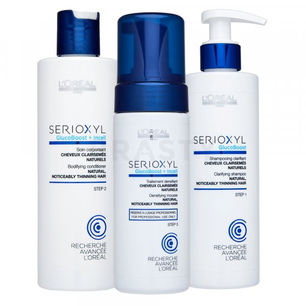 L´Oréal Professionnel Serioxyl Kit For Natural Hair Set cadou 125 x 250 x 250 ml