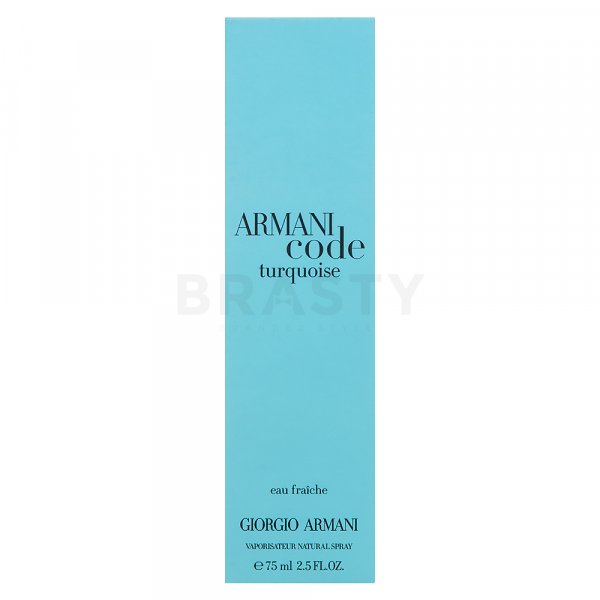 Armani (Giorgio Armani) Code Turquoise Eau Fraiche Eau de Toilette femei 75 ml