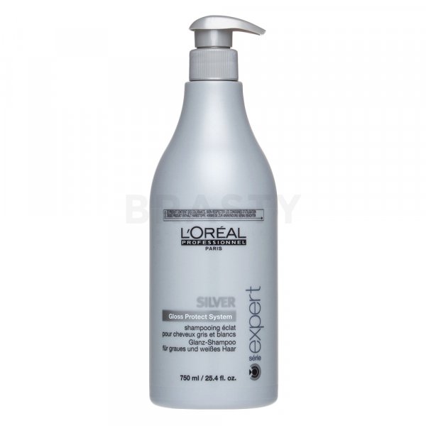 L´Oréal Professionnel Série Expert Silver Gloss Protect System Shampoo šampon pro šedivé vlasy 750 ml