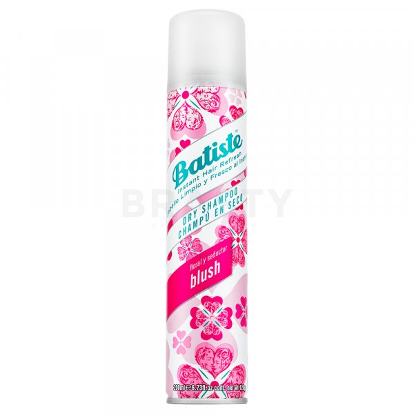 Batiste Dry Shampoo Floral&Flirty Blush suchý šampon pro všechny typy vlasů 200 ml