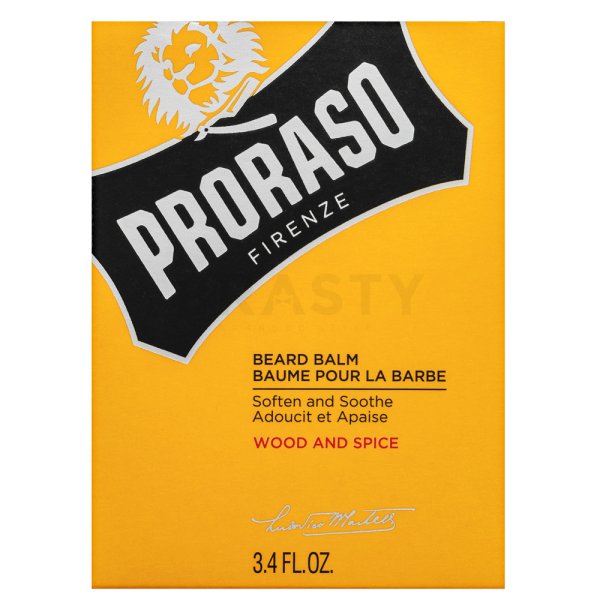 Proraso Wood And Spice Beard Balm подхранващ балсам за брада за мъже 100 ml