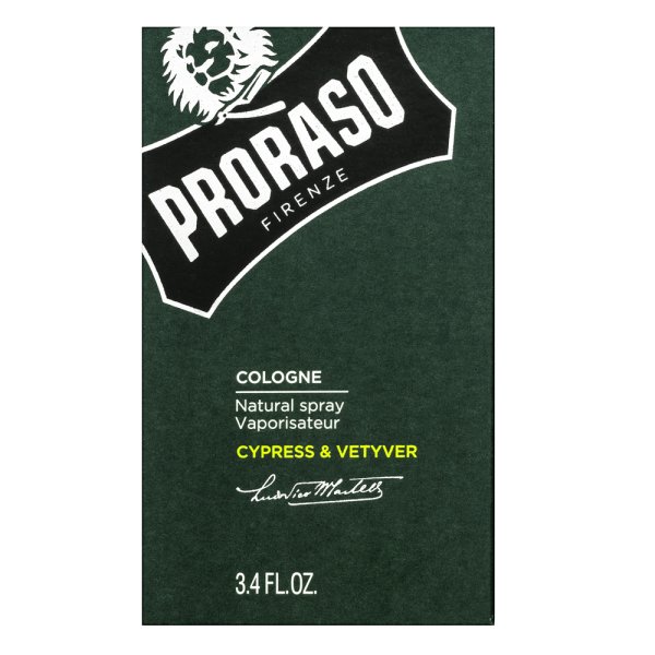 Proraso Cypress And Vetiver lozione after-shave Cologne Spray 100 ml