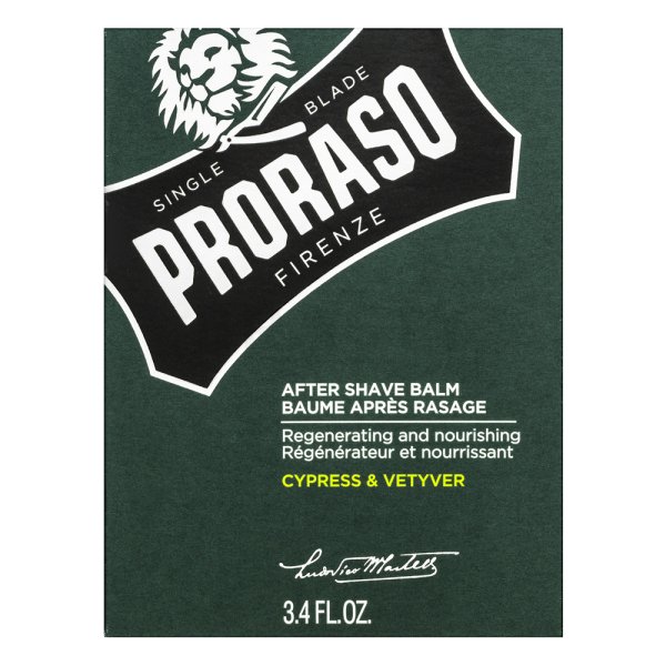 Proraso Cypress And Vetiver kojący balsam po goleniu After Shave Balm 100 ml