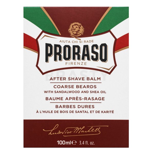 Proraso Red kalmerende aftershave balsem After Shave Balm 100 ml