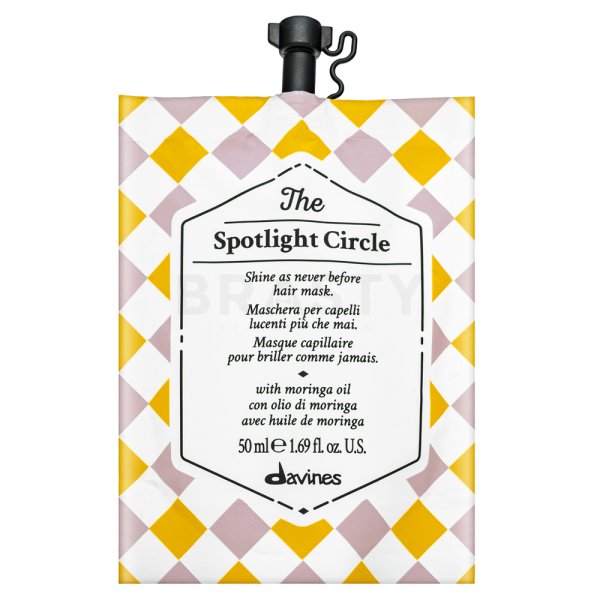 Davines The Spotlight Circle posilující maska pro hebkost a lesk vlasů 50 ml