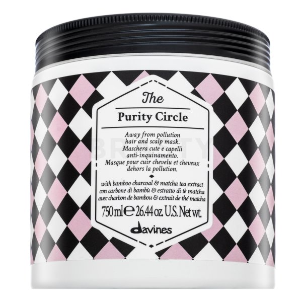 Davines The Purity Circle čistící maska pro všechny typy vlasů 750 ml