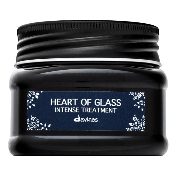 Davines Heart Of Glass Intense Treatment mască pentru întărire pentru par vopsit, decolorat și tratat chimic 150 ml