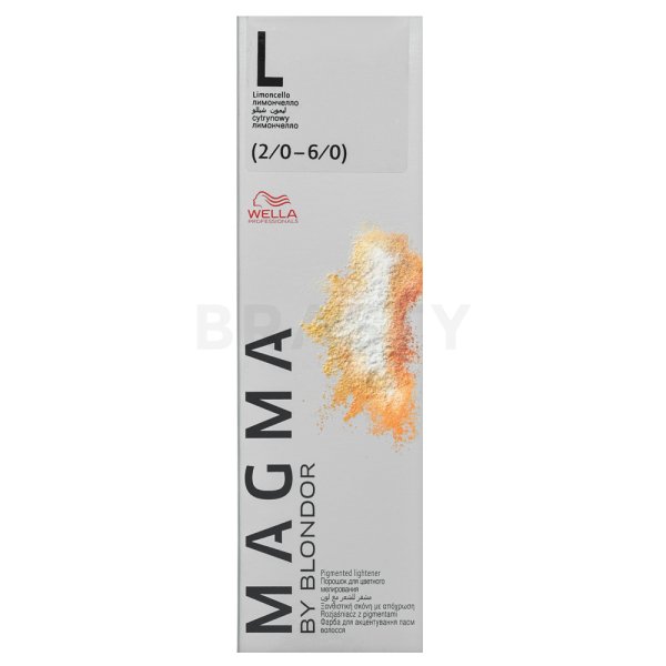 Wella Professionals Blondor Pro Magma Pigmented Lightener barva na vlasy L - Limoncello 120 g