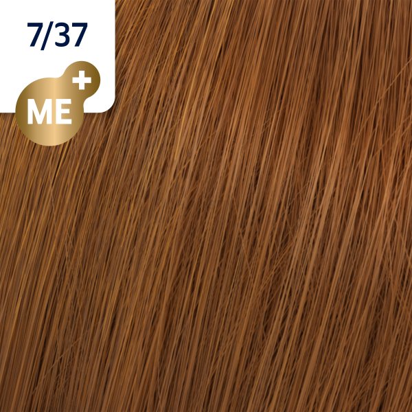 Wella Professionals Koleston Perfect Me+ Rich Naturals profesjonalna permanentna farba do włosów 7/37 60 ml