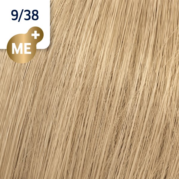 Wella Professionals Koleston Perfect Me+ Rich Naturals Professionelle permanente Haarfarbe 9/38 60 ml