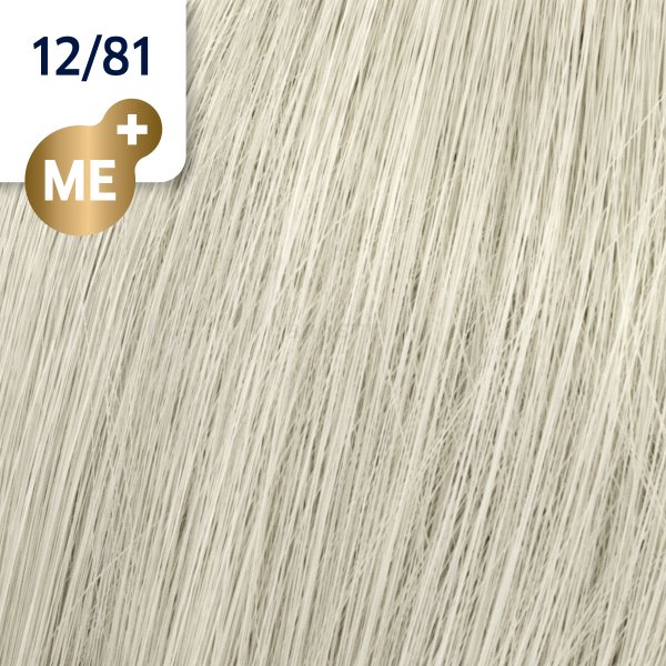 Wella Professionals Koleston Perfect Me+ Special Blonde professzionális permanens hajszín 12/81 60 ml