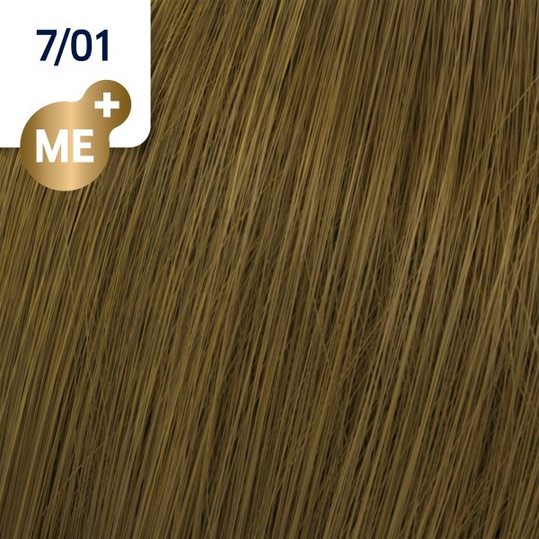 Wella Professionals Koleston Perfect Me+ Pure Naturals vopsea profesională permanentă pentru păr 7/01 60 ml