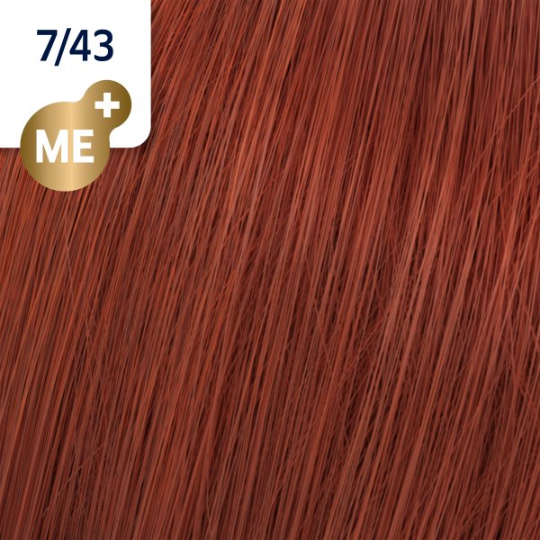 Wella Professionals Koleston Perfect Me+ Vibrant Reds profesjonalna permanentna farba do włosów 7/43 60 ml