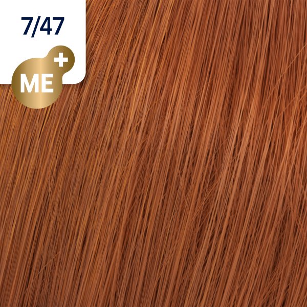 Wella Professionals Koleston Perfect Me+ Vibrant Reds profesjonalna permanentna farba do włosów 7/47 60 ml