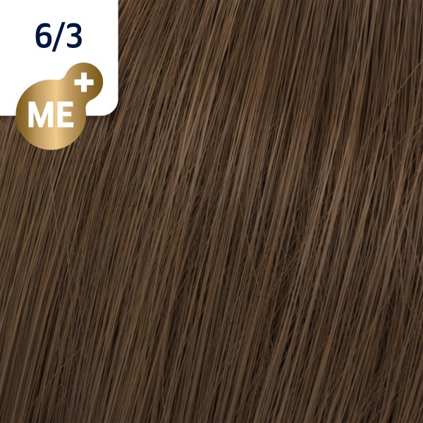 Wella Professionals Koleston Perfect Me+ Rich Naturals profesjonalna permanentna farba do włosów 6/3 60 ml