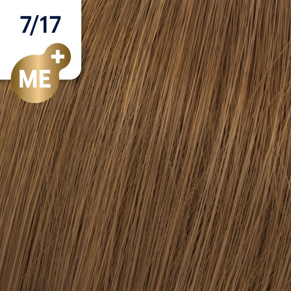 Wella Professionals Koleston Perfect Me+ Rich Naturals profesjonalna permanentna farba do włosów 7/17 60 ml