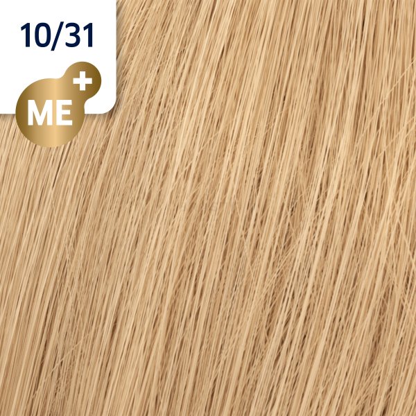 Wella Professionals Koleston Perfect Me+ Rich Naturals profesjonalna permanentna farba do włosów 10/31 60 ml