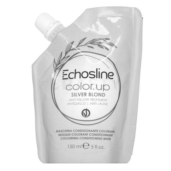 Echosline Color.up Colouring Conditioning Mask voedend masker met kleurpigmenten om de kleur te doen herleven Silver Blond 150 ml