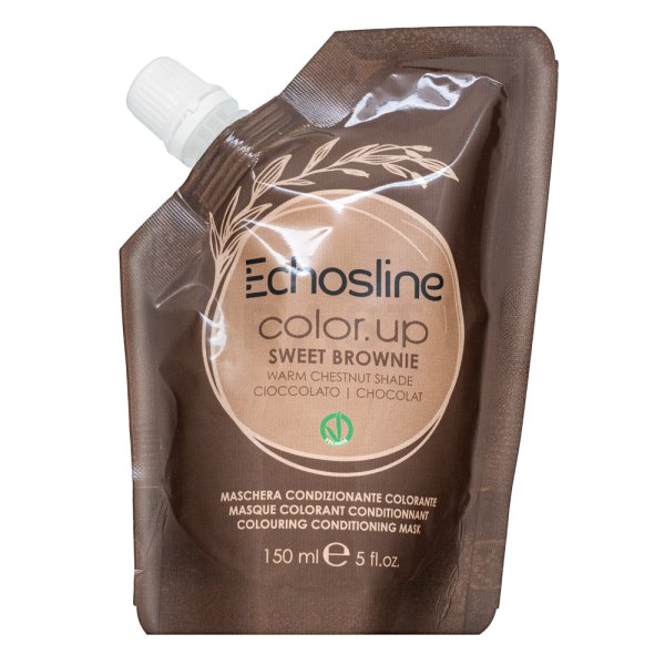 Echosline Color.up Colouring Conditioning Mask voedend masker met kleurpigmenten om de kleur te doen herleven Sweet Brownie 150 ml