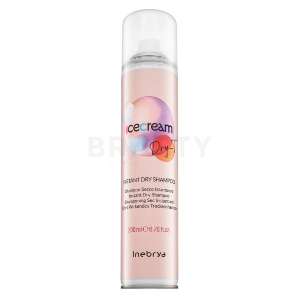 Inebrya Ice Cream Dry-T Instant Dry Shampoo suchý šampón pre rýchlo mastiace sa vlasy 200 ml