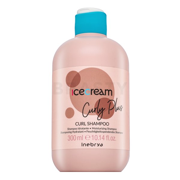 Inebrya Ice Cream Curly Plus Curl Shampoo posilující šampon pro kudrnaté vlasy 300 ml