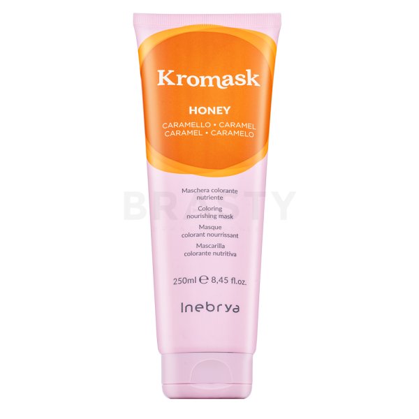 Inebrya Kromask Coloring Nourishing Mask vyživující maska s barevnými pigmenty pro oživení barvy Honey 250 ml