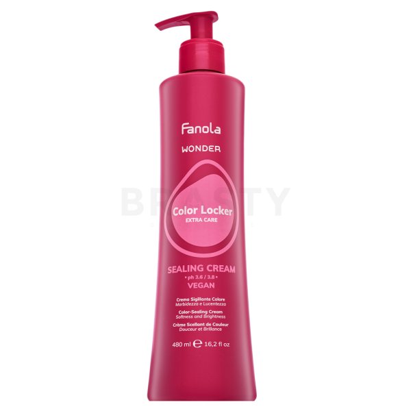 Fanola Wonder Color Locker Sealing Cream balzám pre farbené vlasy 480 ml