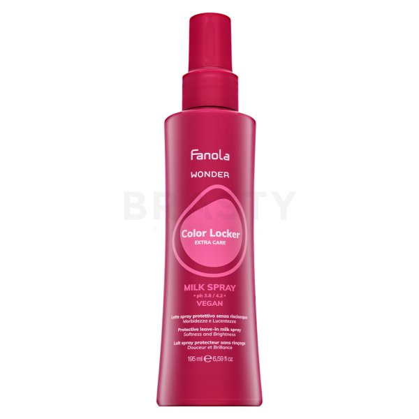 Fanola Wonder Color Locker Milk Spray Cuidado nutritivo en spray Para cabellos teñidos 195 ml