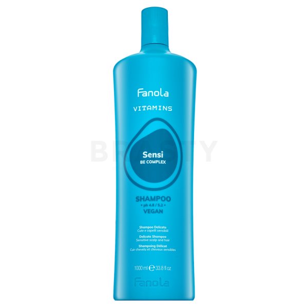 Fanola Vitamins Sensi Shampoo shampoo voor de gevoelige hoofdhuid 1000 ml