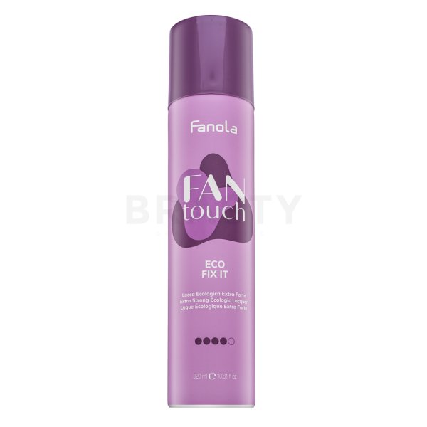 Fanola Fan Touch Eco Fix It Extra Strong Ecologic Lacquer lacca per capelli per una fissazione extra forte 320 ml