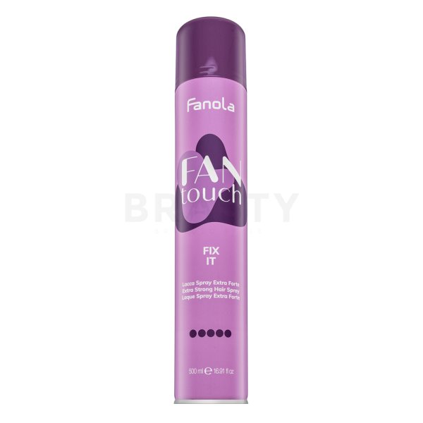 Fanola Fan Touch Fix It Extra Strong Spray Haarlack für extra starken Halt 500 ml