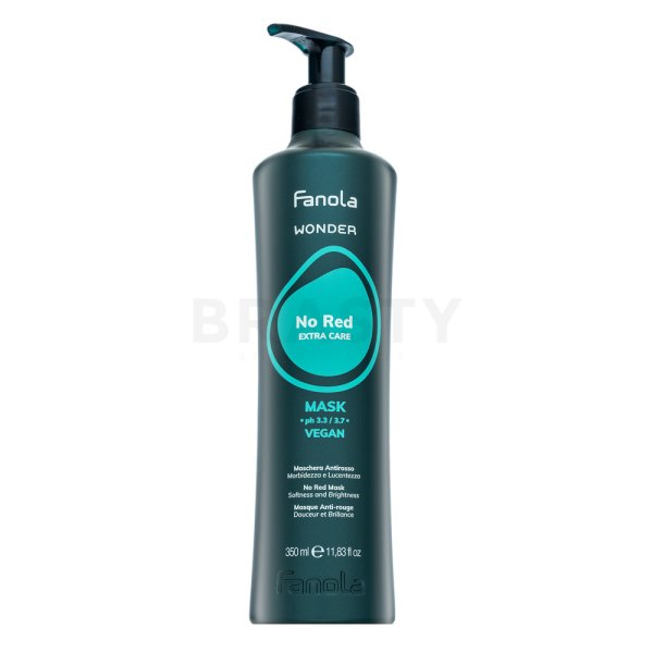 Fanola Wonder No Red Extra Care Mask neutraliserend masker voor donker haar 350 ml