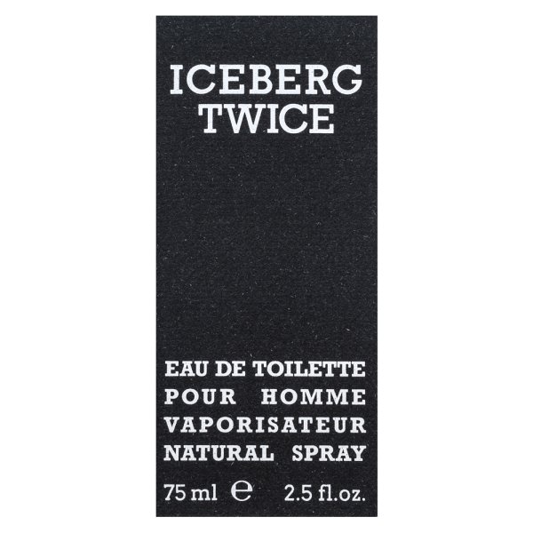 Iceberg Twice pour Homme Eau de Toilette für Herren 75 ml