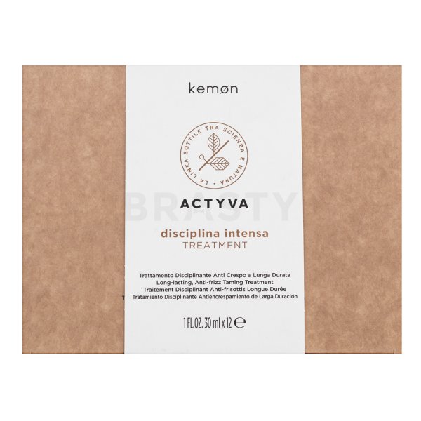 Kemon Actyva Disciplina Intensa Treatment mască hrănitoare pentru păr aspru si indisciplinat 12 x 30 ml
