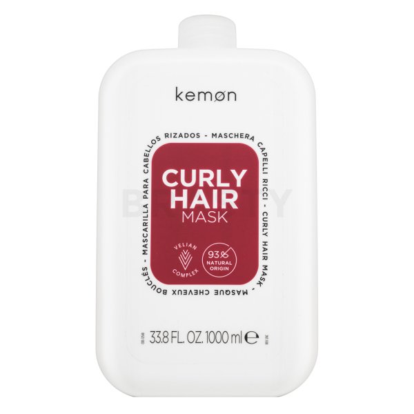 Kemon Curly Hair Mask maschera nutriente per i capelli ricci 1000 ml