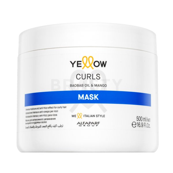 Alfaparf Milano Yellow Curls Mask maska pro vlnité a kudrnaté vlasy 500 ml