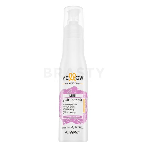 Alfaparf Milano Yellow Liss Multi-Benefit bezoplachová péče pro uhlazení a lesk vlasů 150 ml