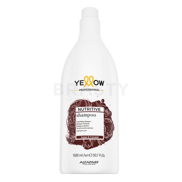 Alfaparf Milano Yellow Nutritive Shampoo Champú nutritivo Para cabello seco 1500 ml