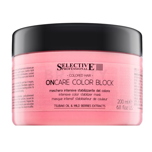 Selective Professional OnCare Color Block Intensive Color Stabilizer Mask Schutzmaske für gefärbtes Haar 200 ml