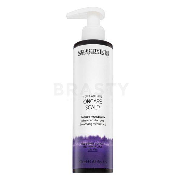 Selective Professional OnCare Scalp Rebalancing Shampoo shampoo rinforzante per capelli rapidamente grassi 200 ml