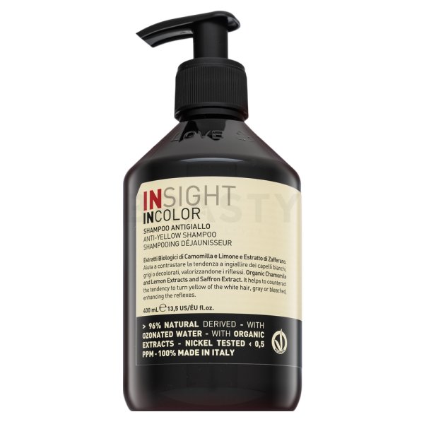 Insight Incolor Anti-Yellow Shampoo šampon proti žloutnutí odstínu 400 ml