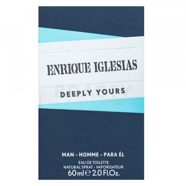 Enrique Iglesias Deeply Yours Man Eau de Toilette für Herren 60 ml