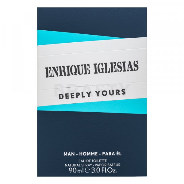 Enrique Iglesias Deeply Yours Man Eau de Toilette para hombre 90 ml