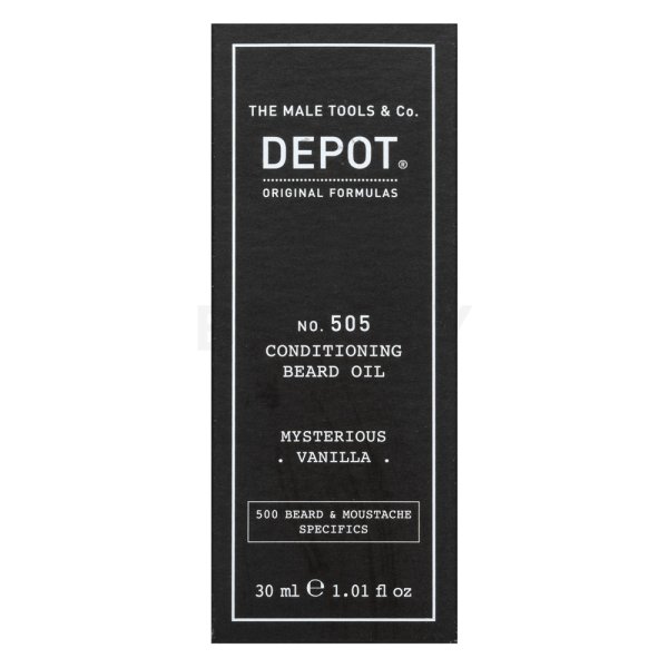 Depot olejový balzám No. 505 Conditioning Beard Oil Mysterious Vanilla 30 ml